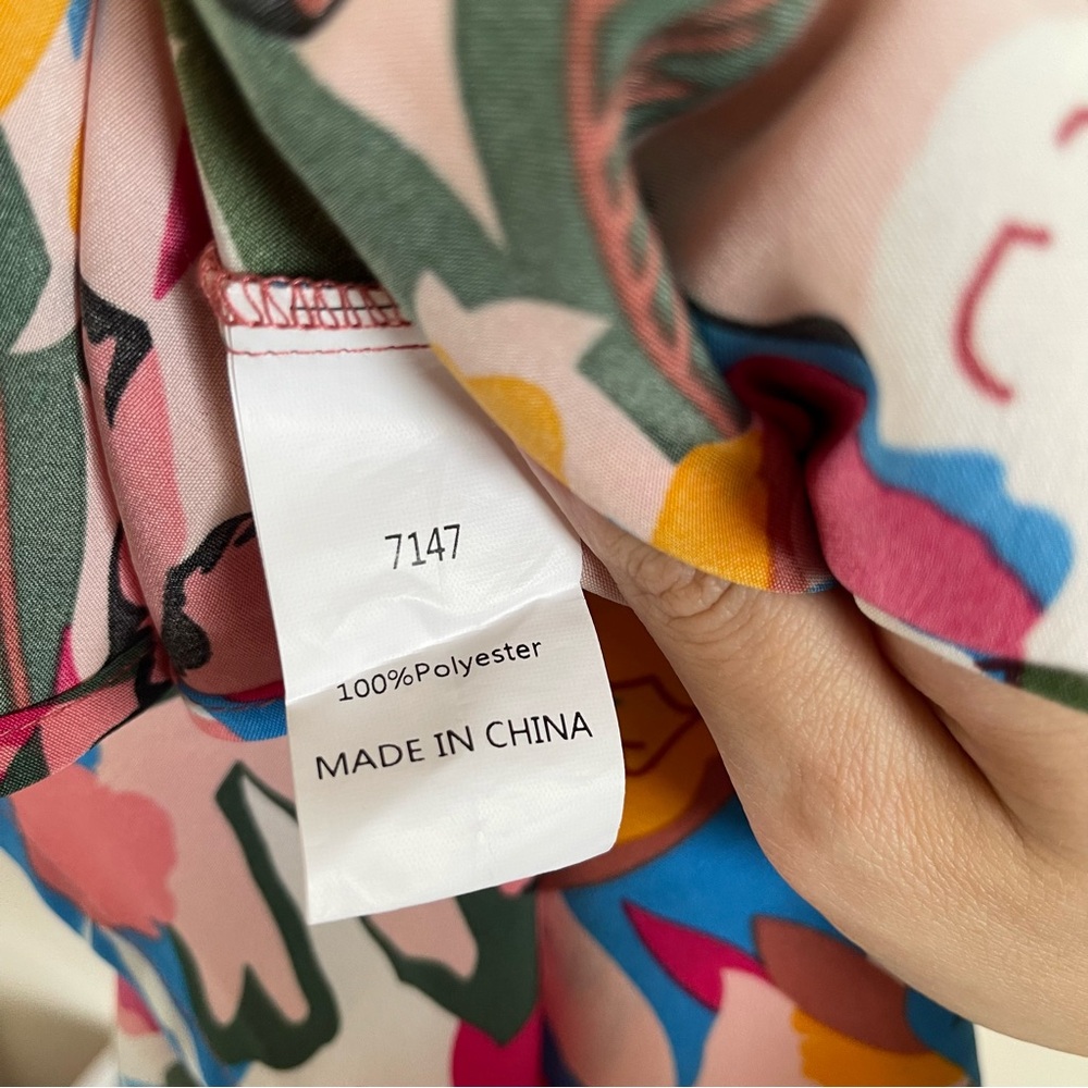 PRETTYGARDEN Womens Sleeveless Strappy Ruffle Hem Smocked Bodycon Dress Medium - Picture 6 of 8